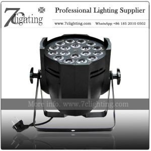 DMX Quad PAR 18X12W RGBW LED PAR Light Wash Lighting