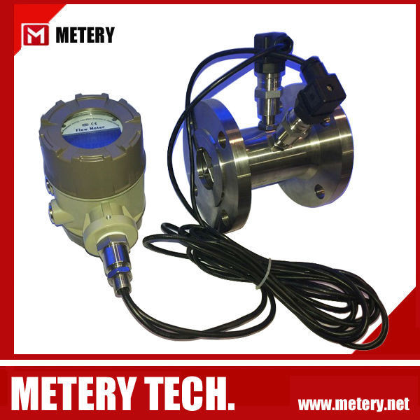 Buy Remote display turbine flow sensor flow meter MT100TB from METERY TECH. at wholesale prices