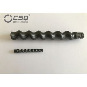 Wear Resistance Ceramic Screw For Mud / Oil Transmit Industry