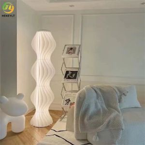 Led Foot Switch Modern Standing Lamp Arcylic And Iron Dimmable White Nordic