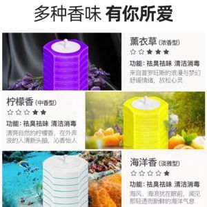 Custom Disposable Toilet Brush with Odor Control