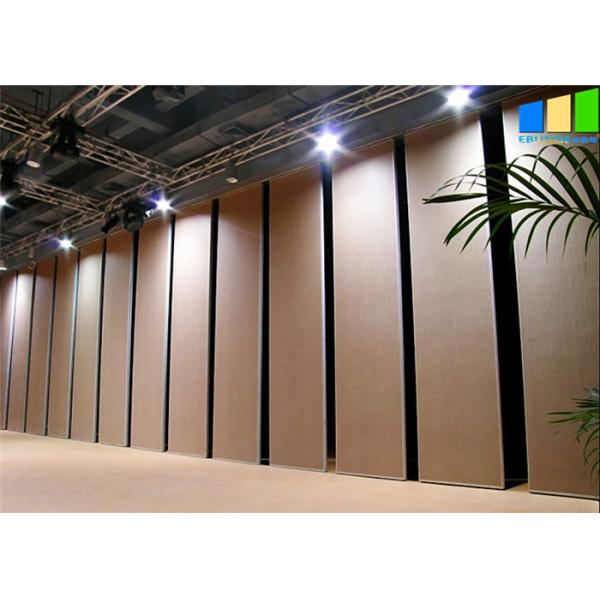 Melamine Decorative Soundproof Movable Partition Walls For Hotel Banquet Hall