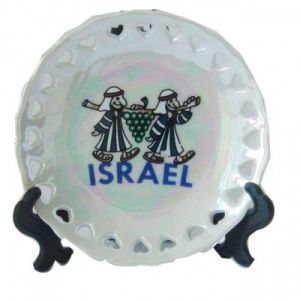 Quality Ceramic plates with decal decoration for sale
