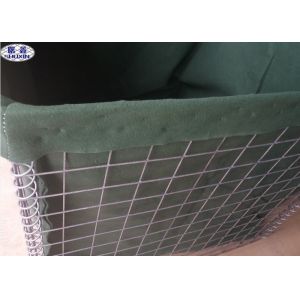 Collapsible Defensive Bastion Barriers Wall Galvanized Craft COC Certification