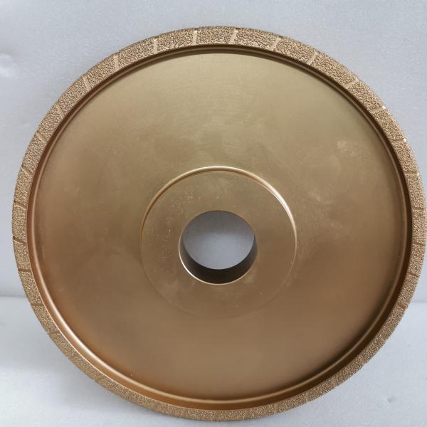Buy 1A1 D400 Mm Vacuum Brazed Diamond Grinding Wheel at wholesale prices