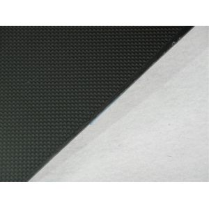 Black High Performance 2.5mm Carbon Fiber Sheeting Matte Surface