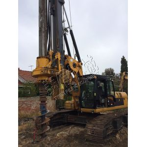 Torque 125kN.m KR125C Drilling Dia1300mm Bored Pile Drilling Machine CAT 320D
