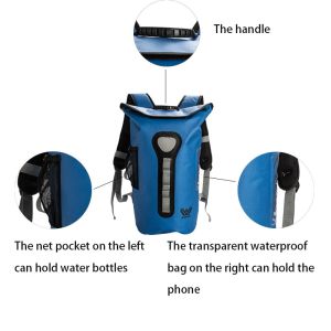 Triathlon Waterproof Transition Backpackry with Dry and Wet Separation