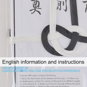 Japanese Funeral Offering Envelope Gift Money Funeral Gift Money Envelopes