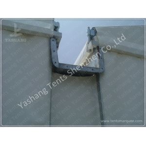 High Strength Clear Span Tent Replacement Parts , Rain Gutter Connections