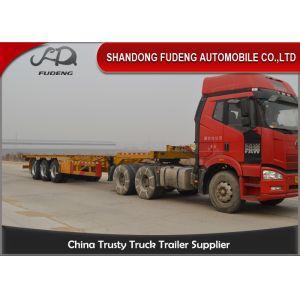 3 Axles Chassis Container Trailer 20ft / 40ft Containers Transporting