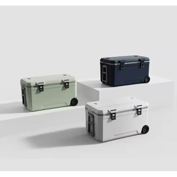 Buy 48h Cold Storage Camping Cooler Box 940x550x495mm Customizable at wholesale prices