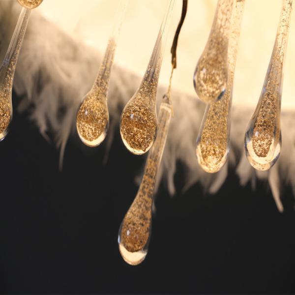 30cm Diameter Luxury Ceiling Lights Modern Crystal Chandelier For Home Decoration