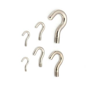 Custom Galvanized Steel Light Open Eye Hook Screw