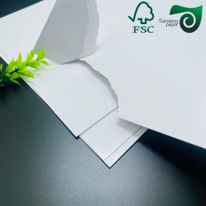 FSC 300gsm 350gsm C2S Glossy Paper Ideal For Magazine Printing With Vivid Colors