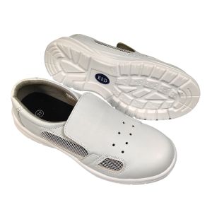 ESD Dustproof Breathable Work Safety Shoe With Steel Toe