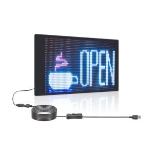 Colorful Sensor Activated Car Glow LED Stickers with Flexible Display and APP