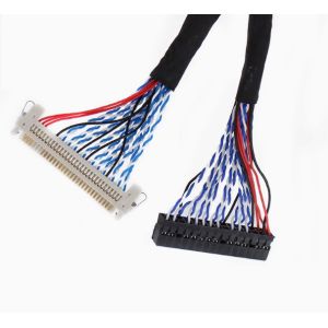 Lvds 40 Pin Cable  Shielded Low-Voltage Harness For Data Transmission And Display Applications