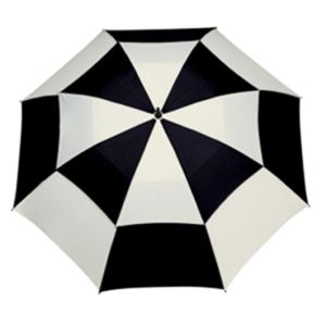 Customized Logo Windproof Fiberglass Golf Umbrella Double Canopy