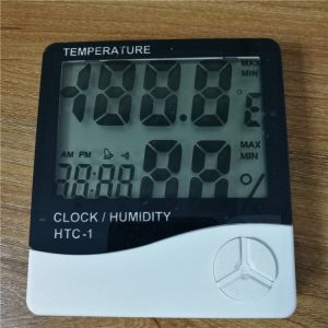 Indoor Outdoor Car Vaccine Refrigerator Digital Thermometer With Hygrometer