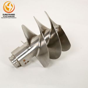 Quality SS316 Inducer High Speed Compressor Spare Parts Customized Hydraulics for sale