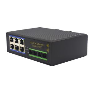 UT26FP-SC20 unmanaged industrial 6x10/100Base-Tx POE+ 2x100M-Fx SC ethernet