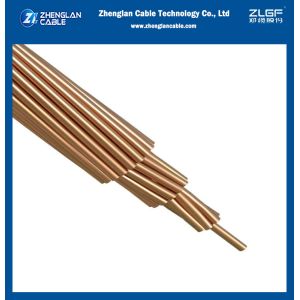 ASTM Standard Copper Clad Steel Wire With High Tensile Strength CCS