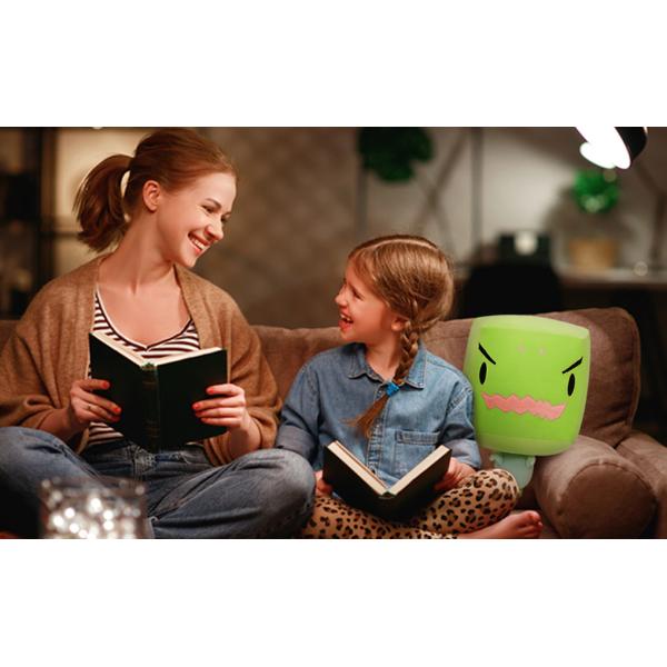 MorisMos Original 15 Inch Big-Headed Dinosaur Stuffed Animal Toy Soft Cube Dino Squishy Pillow for Boys and Girls for Birthday