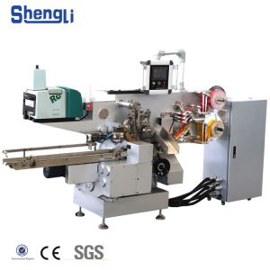 Full Automatic End Fold Chocolate Wrapping Machine for Foil/Paper Packing