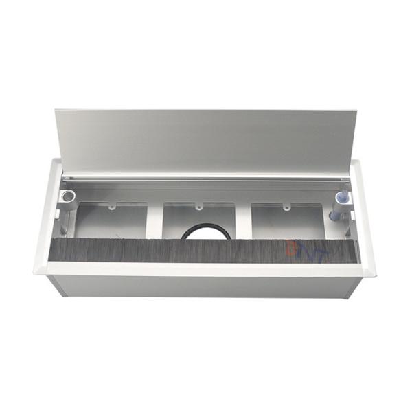 Buy Brushed Wire Management Desk Cable Box Aluminum Cable Grommet at wholesale prices