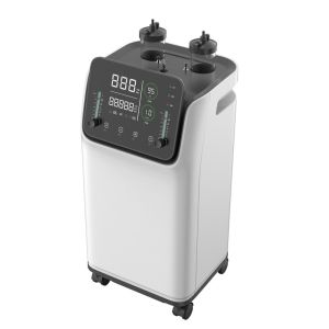 93% Portable Double Flow Oxygen Concentrator , 50hz Continuous Flow Oxygen