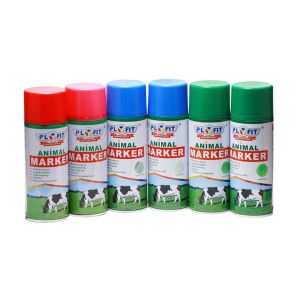 PLYFIT Aerosol Animal Tail Paint for Cattle/Sheep Marking