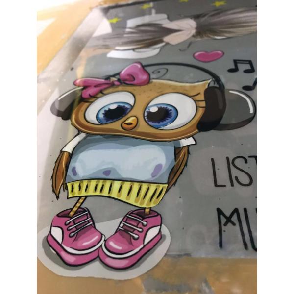 Heat transfer vinyl stickers printed screen print transfers t shirts heat press transfer sheet printed