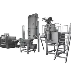 Coconut Copra Fluid Bed Granulator Vibrating Fluidized Bed Dryer