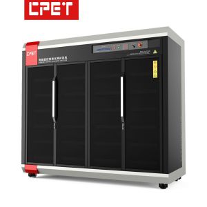 Quality Constant Temperature and Pressure Aging Test Cabinet with 5860*1200*2050mm Dimensions 150A*2 Input Current and 96kW*2 Input Power for Inverter PCB for sale