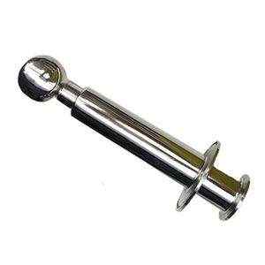 Double Clamp Flange Connection End Rotary CIP Spray Ball