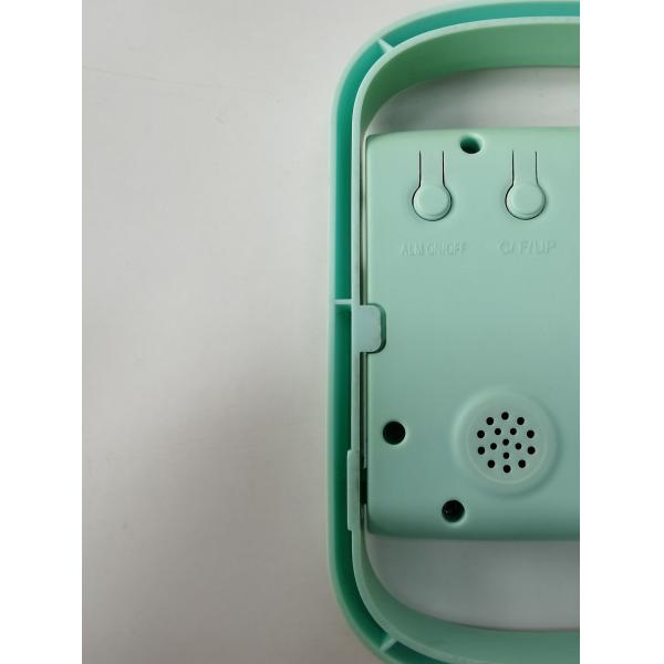 Multifunctional Phone Holder Digital Alarm Clock With Temperature And Electronic