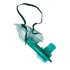 12LPM Adjustable Oxygen Mask , Medical PVC O2 Face Mask Disposable