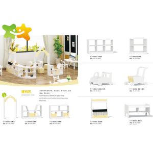 Economical Wooden Preschool Furniture Easy Cleaning Low Maintain Strudy