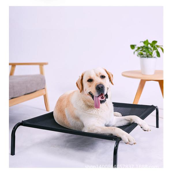 Buy SGS 80cm Foldable Raised Dog Bed Cot Breathable 600D PVC at wholesale prices
