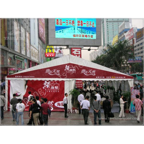 Clear Roof Cover Fabric Building Structures Portable Big Tents For Rent