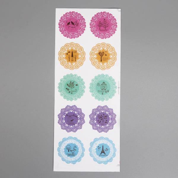 Transparent packaging labels garment labels and labeling