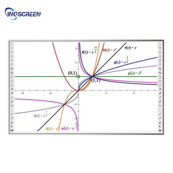 Buy Portable Digital IR Interactive Whiteboard 106 Inch Smart Board For Teaching at wholesale prices