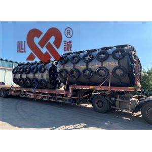 Natural Rubber Foam Filled Boat Fenders Lightweight Unsinkable 24 Months