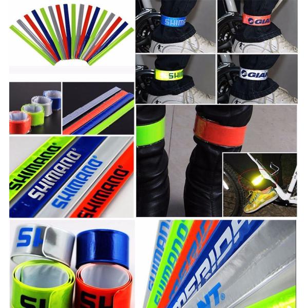 Buy Low Cost Sports Reflective Slap Bracelets at wholesale prices