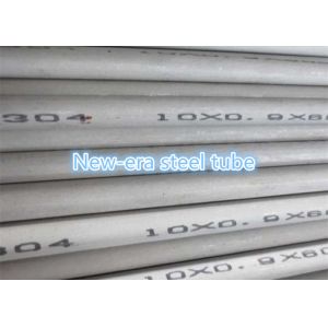 Thick Polished Stainless Steel Tubing Small Diameter 0.2 - 2.5mm WT Size