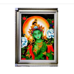 Rectangular National Characteristics Metal Murals Wall Decoration