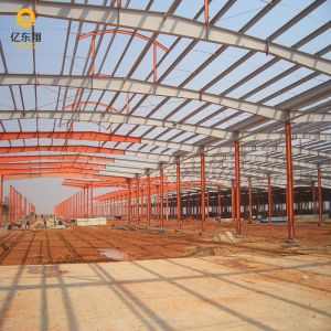 Industrial Prefabricated Steel Frame Building Construction Steel Beam Building