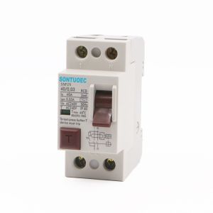 Residual Current 2P 4P 415V PA66 ELCB Circuit Breaker