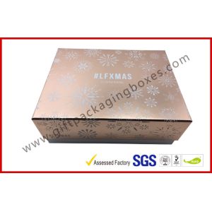 Eco Friendly Luxury Cosmetic Packaging With Hot Stamping Process , Rectangle